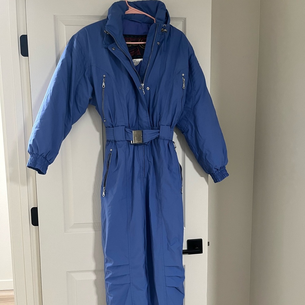 Skiing Passport Vintage Snow Suit